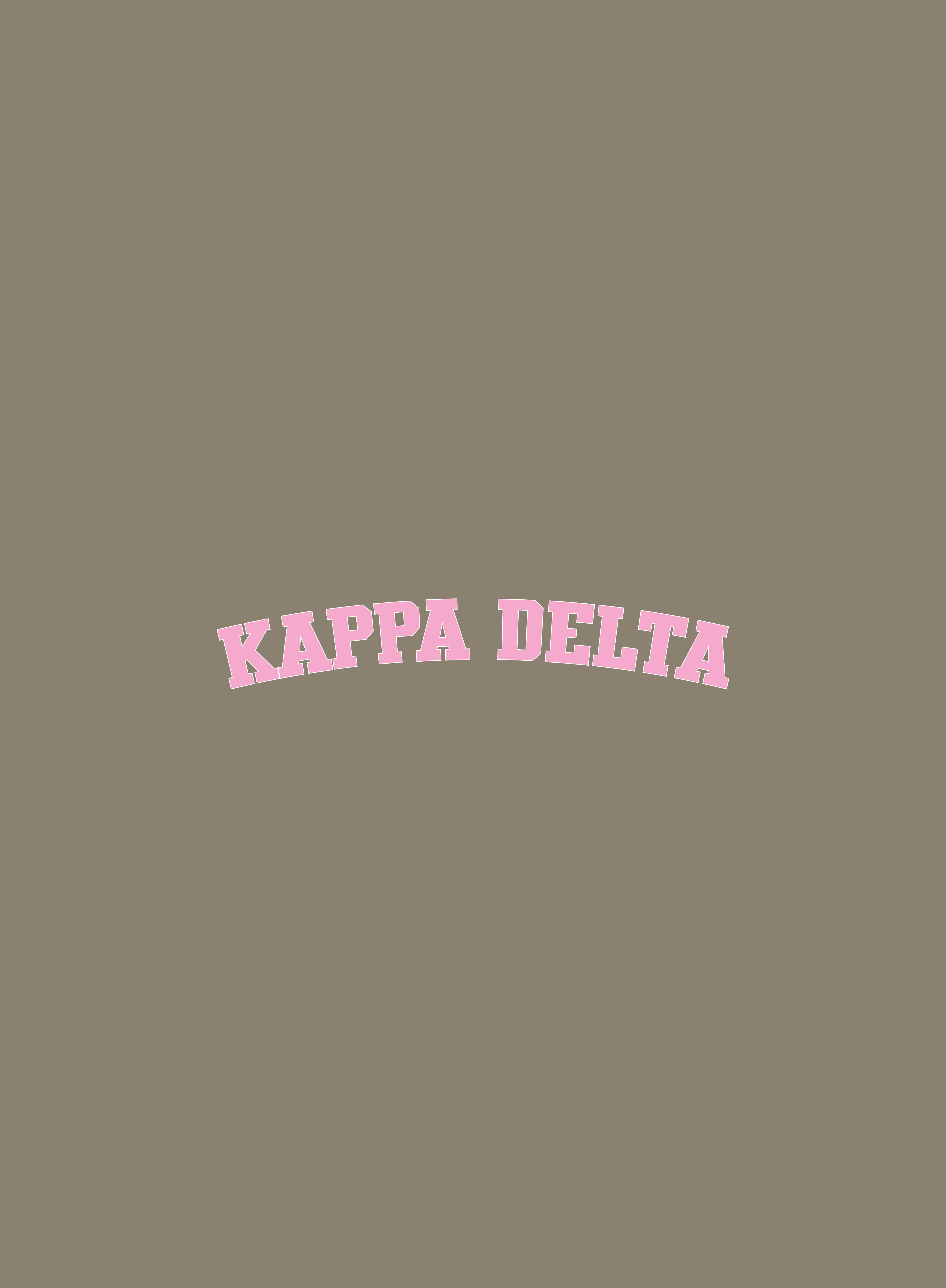 Memphis Kappa Delta Camo ME0169 Front — Kappa Delta design inspiration