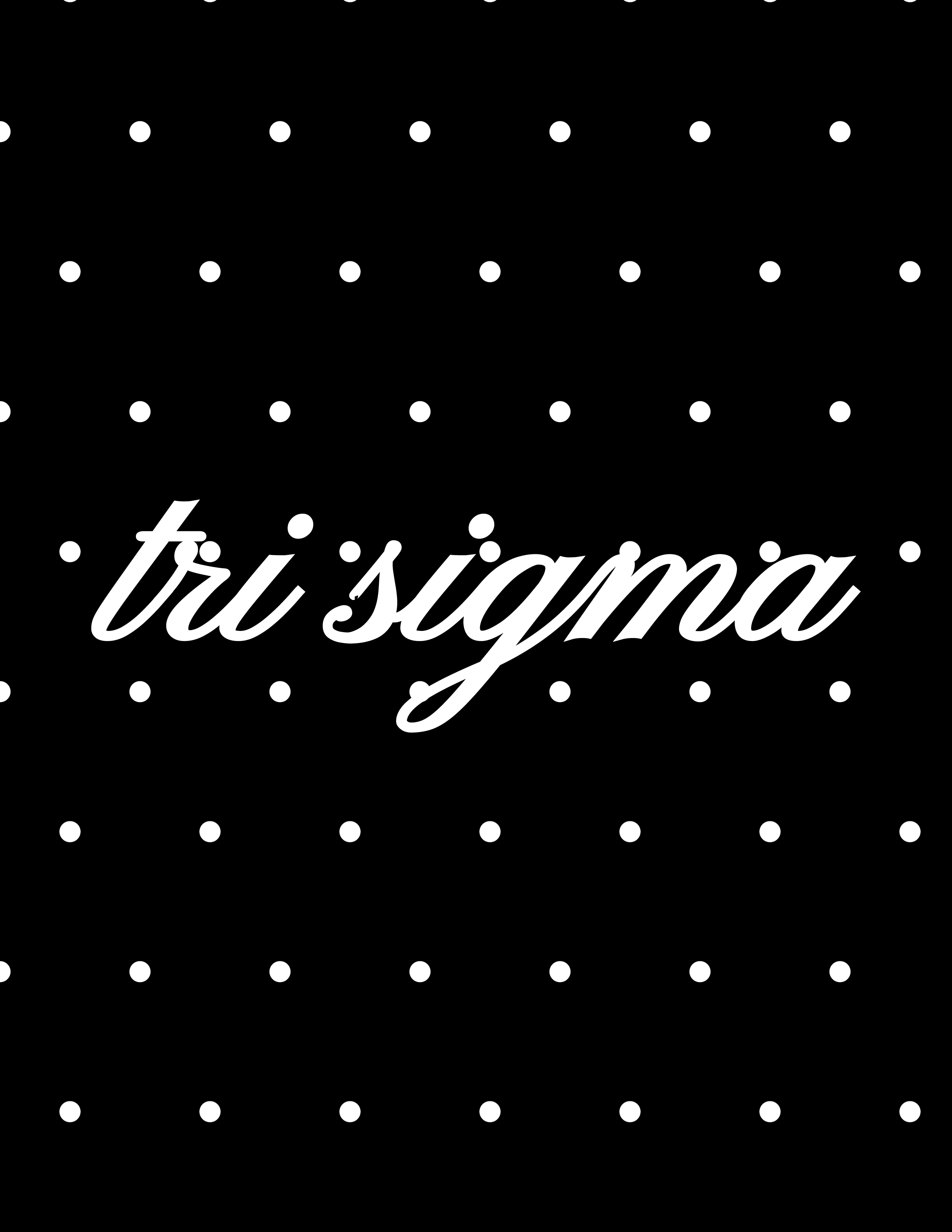 Polka dot tank LU — Sigma Sigma Sigma design inspiration