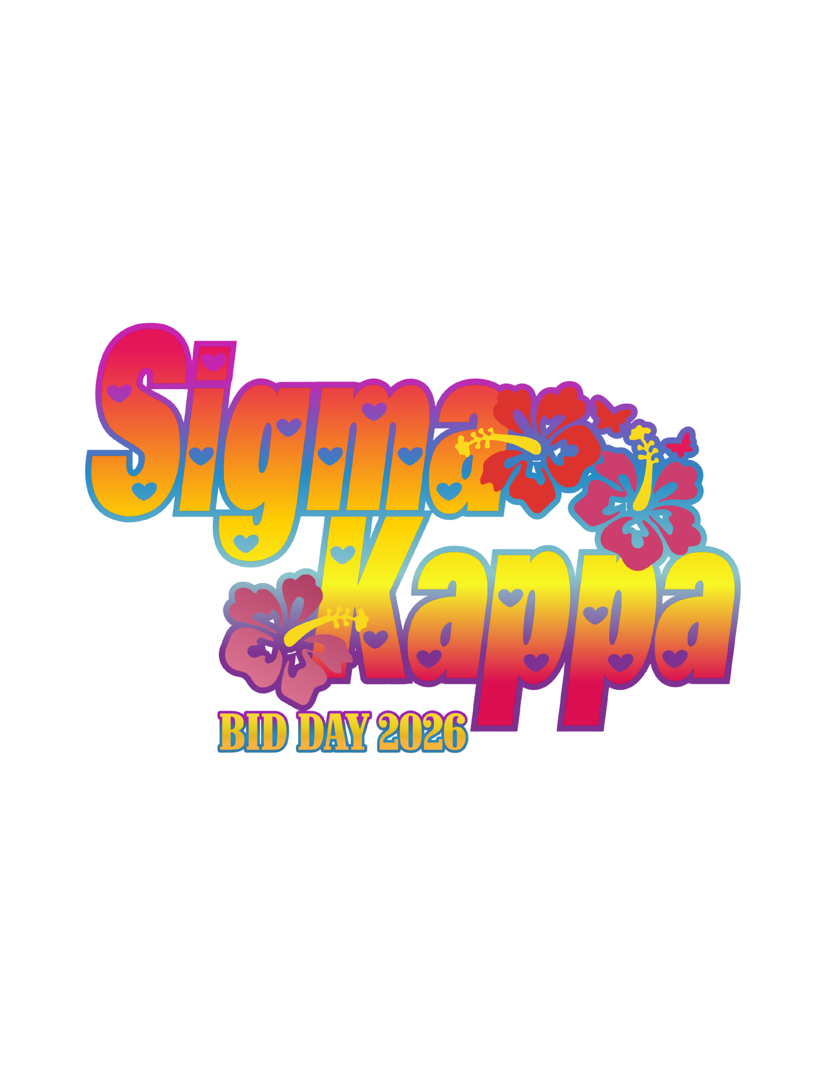 ASU Sigma Kappa BID DAY 2026 — Sigma Kappa design inspiration for bid day
