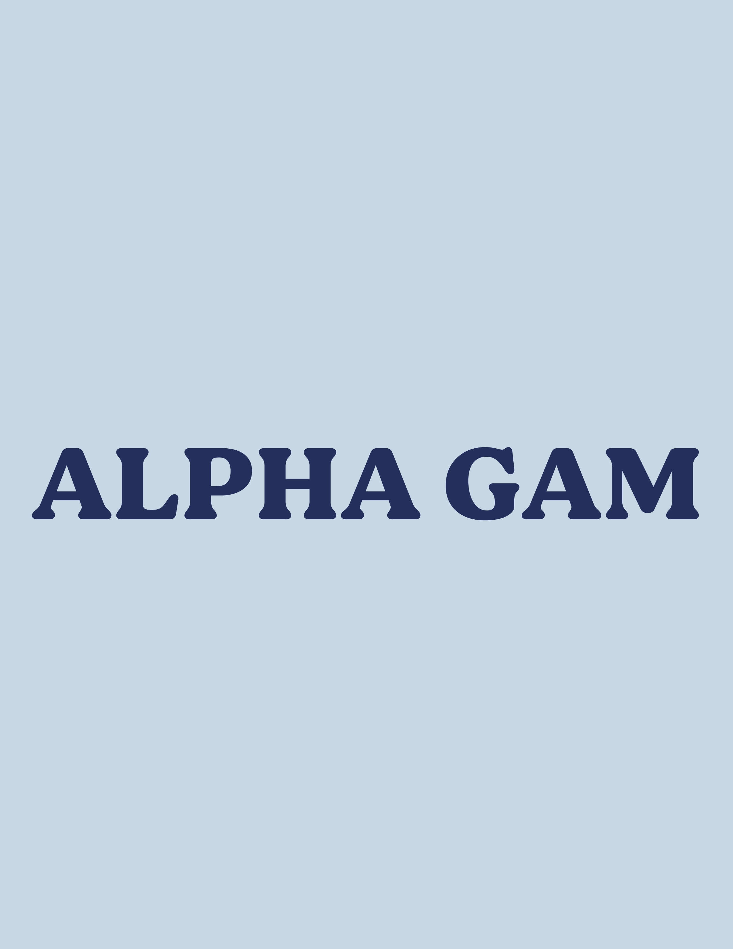 CSU Chico AGD Parents Weekend Design Front — Alpha Gamma Delta design inspiration for parents weekend