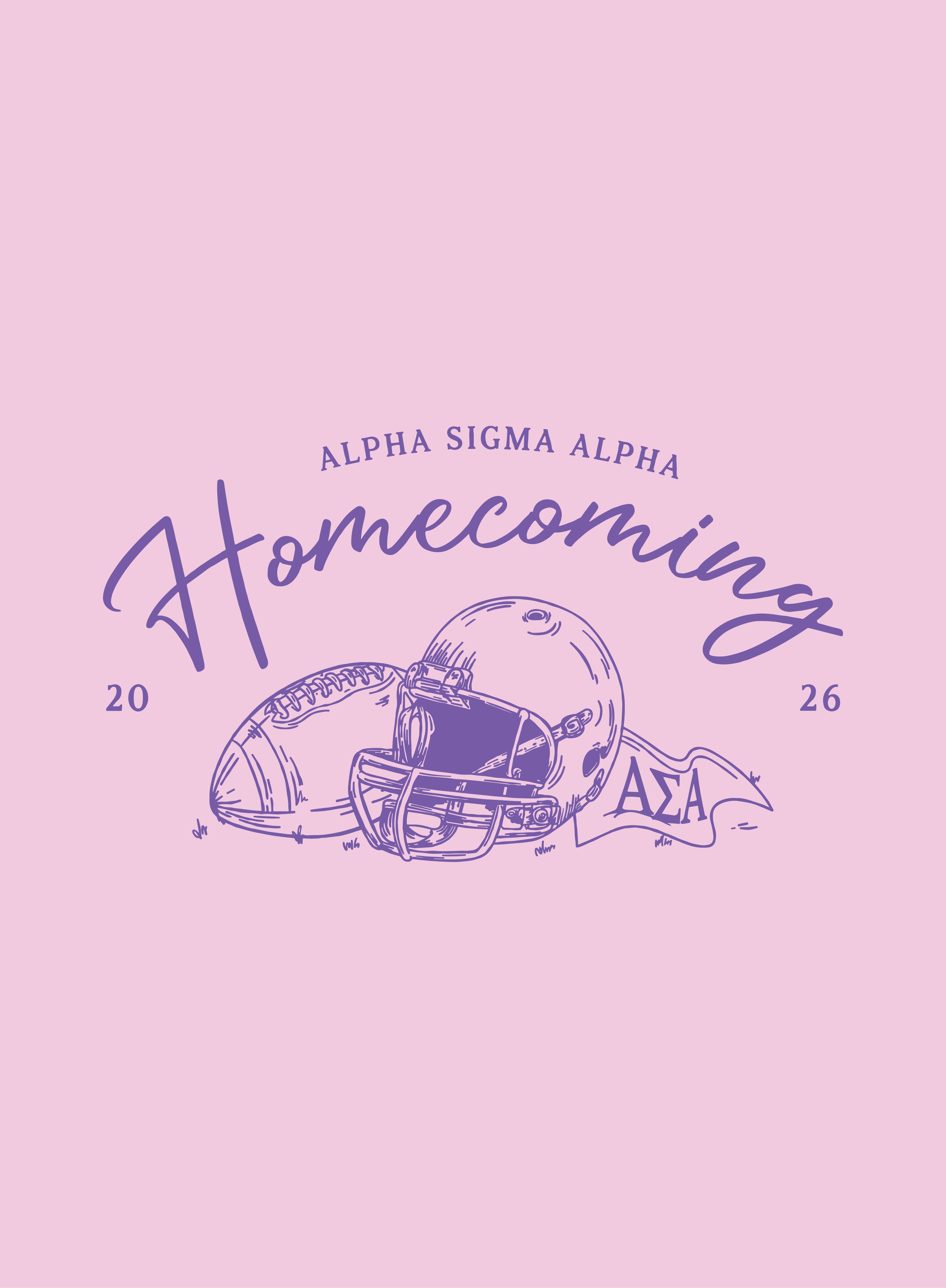 Emporia State U ASA Homecoming26 ME0118 Back — Alpha Sigma Alpha design inspiration for homecoming