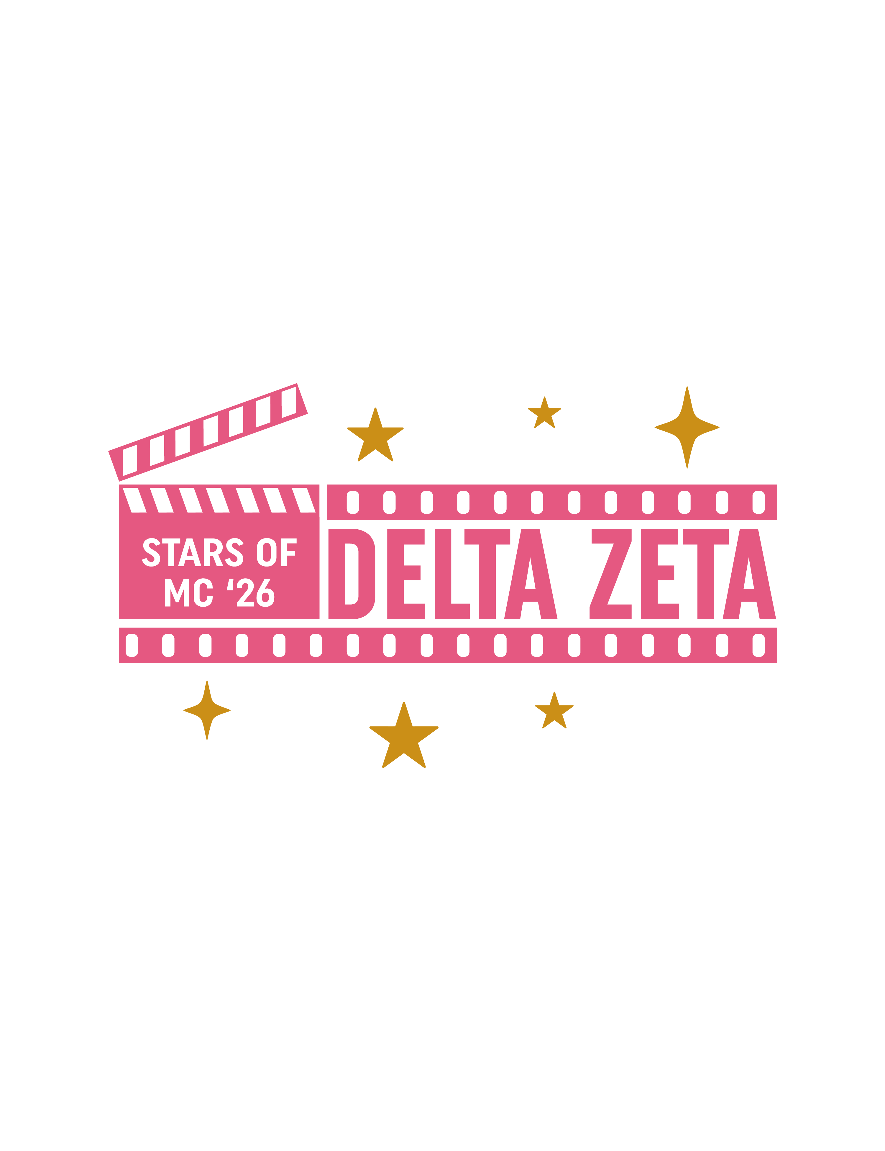 Isu Dz Star White Tank — Delta Zeta design inspiration