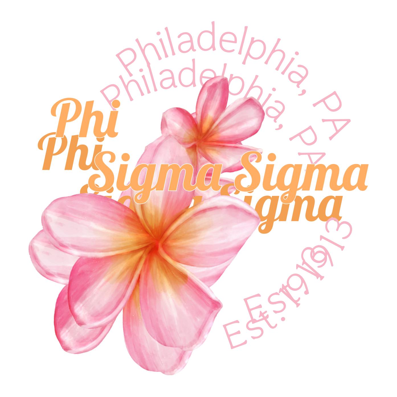 Flower St. Joseph's — Phi Sigma Sigma design inspiration