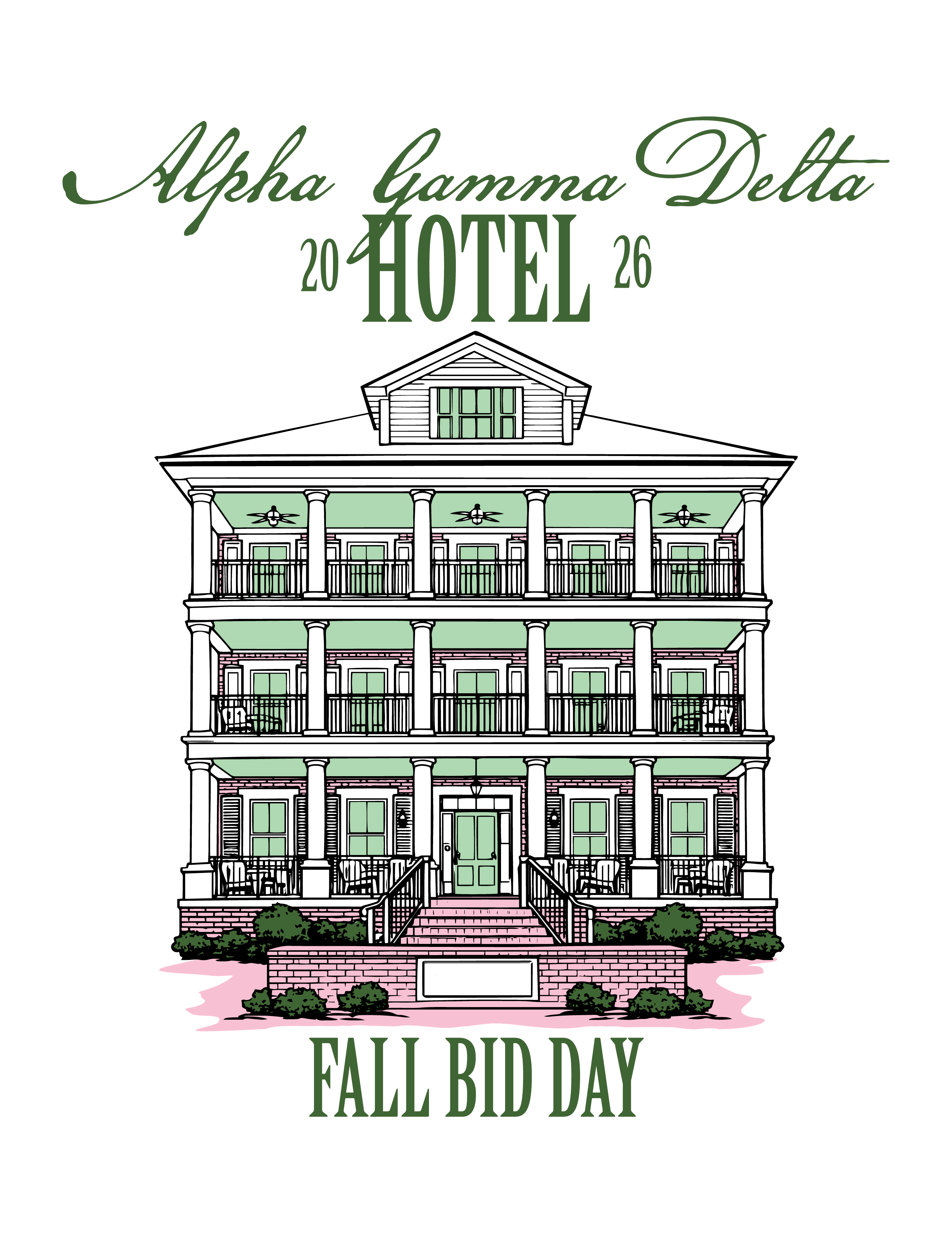 Hotel Georgia Tech — Alpha Gamma Delta design inspiration