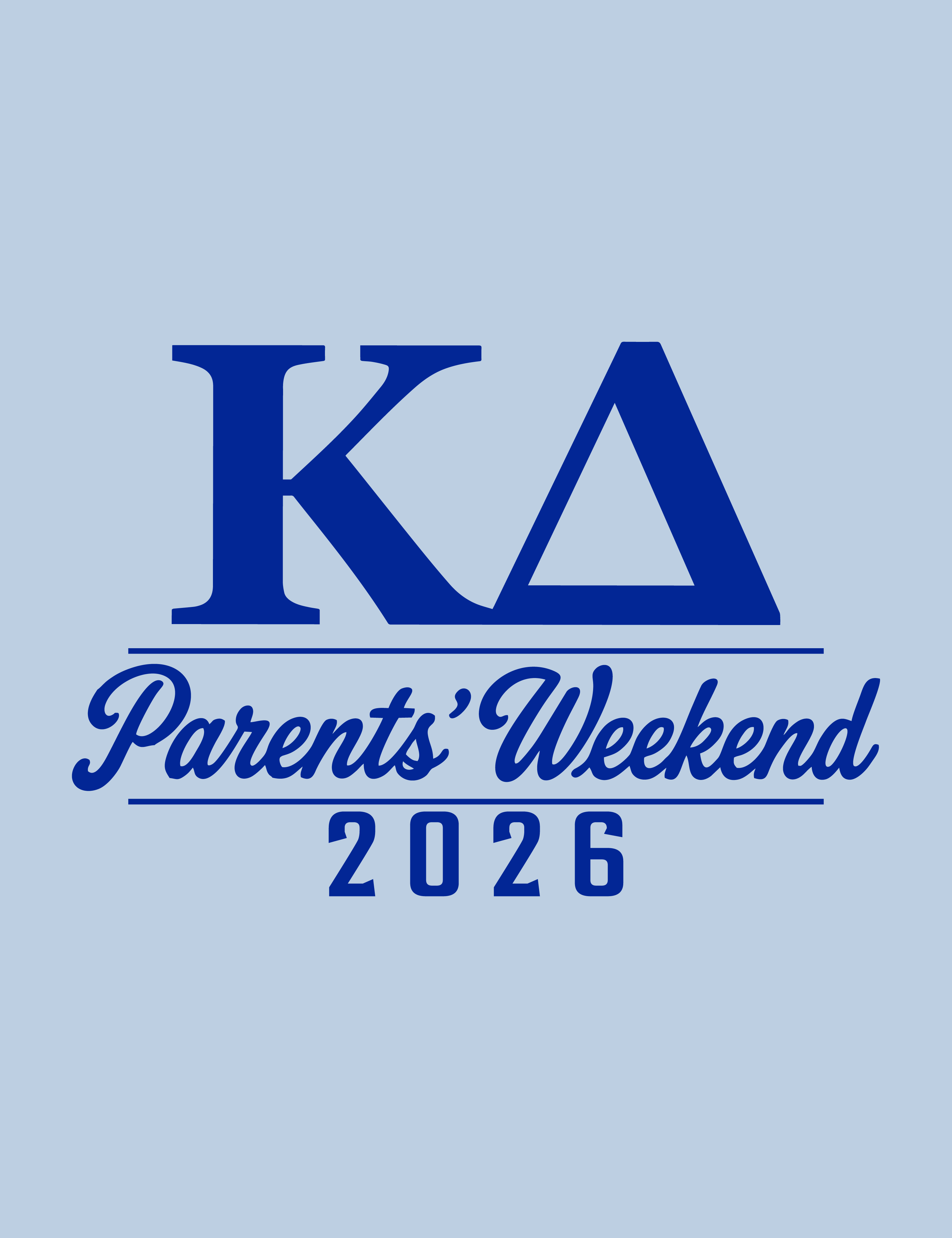Kentucky Kd Parents' Weekend Design Front 2 — Kappa Delta design inspiration for parents weekend