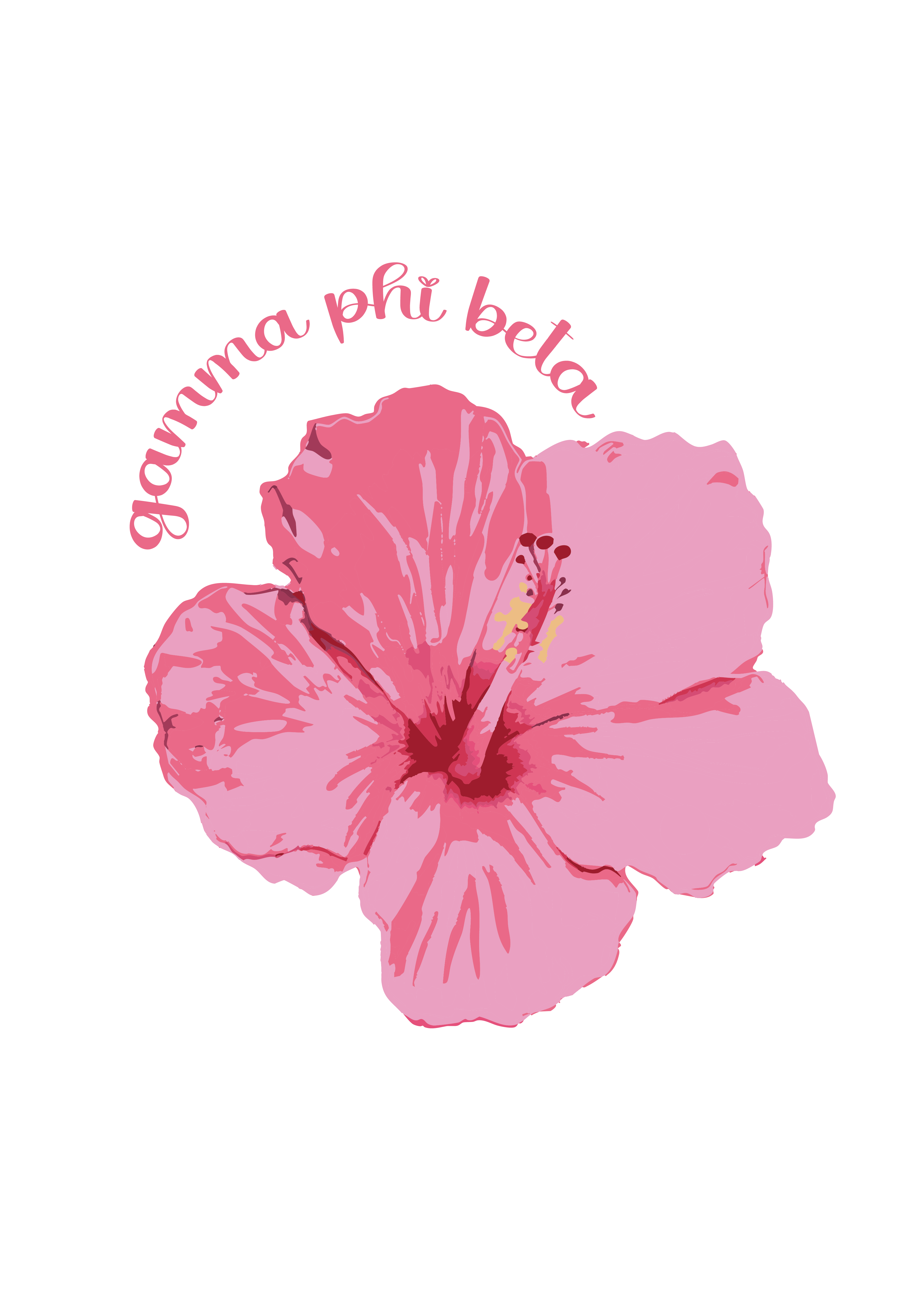 gamma phi beta Hibicus — Gamma Phi Beta design inspiration