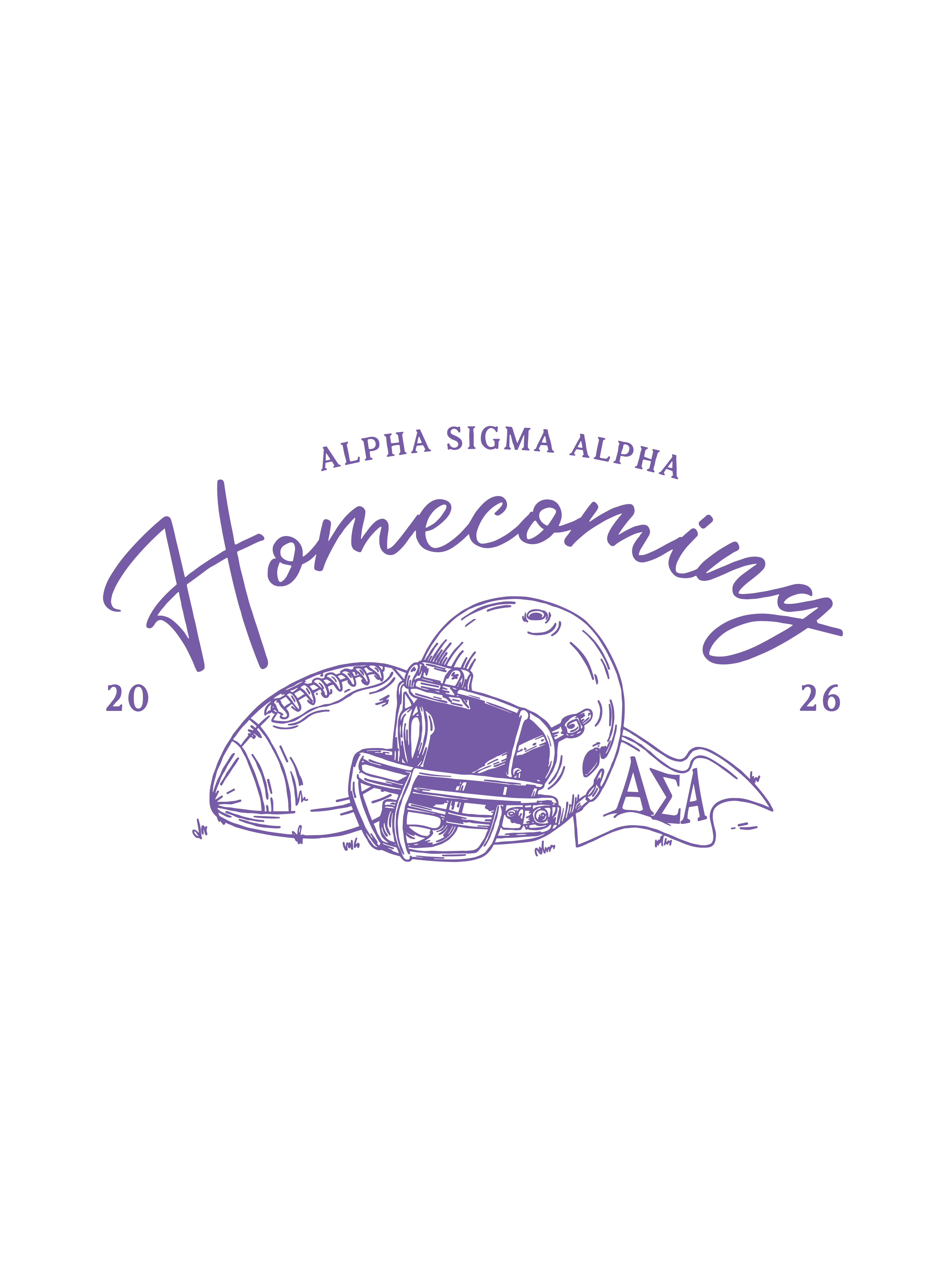 Homecoming — Alpha Sigma Alpha design inspiration for homecoming