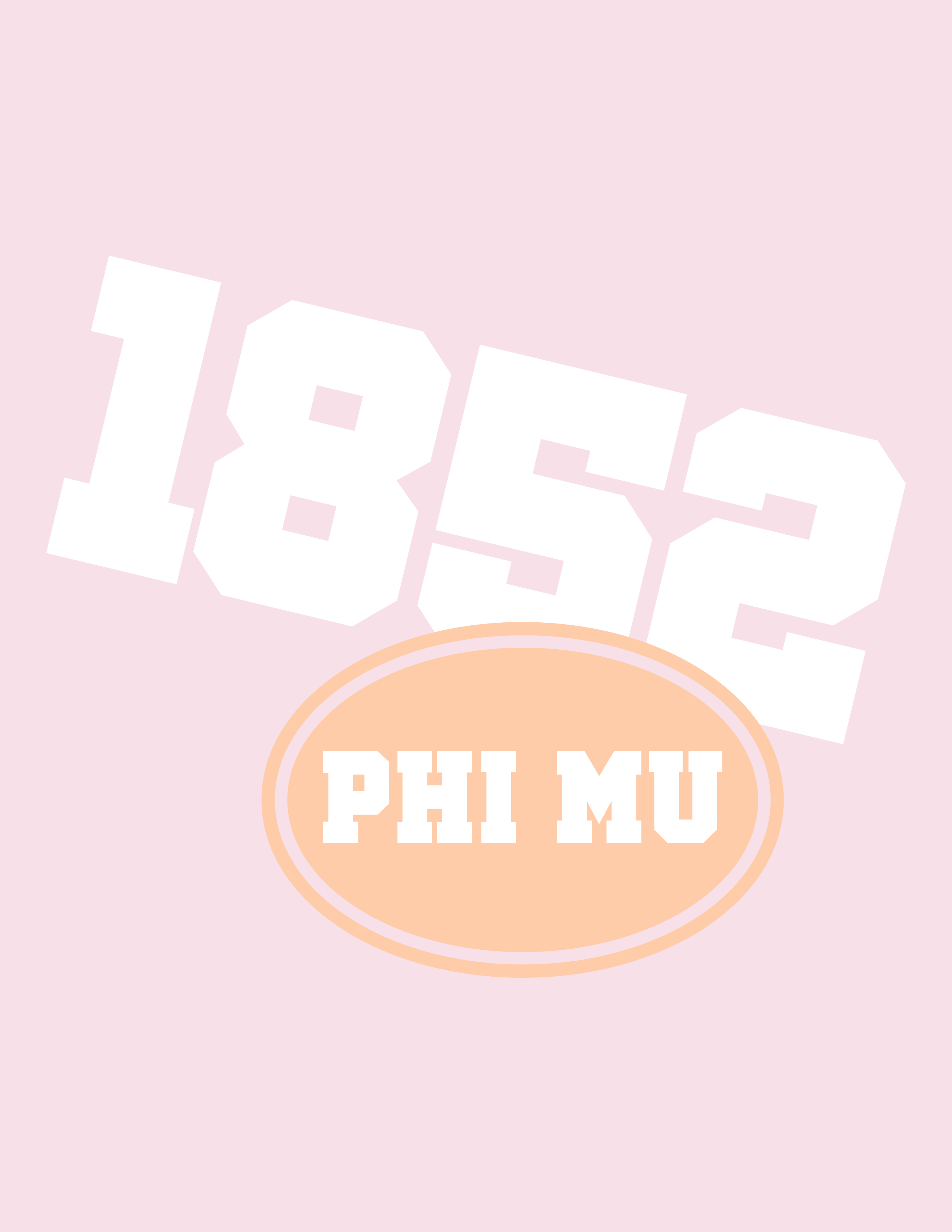 High Point Phi Mu Founding Year Design Cross Tank — Phi Mu design inspiration
