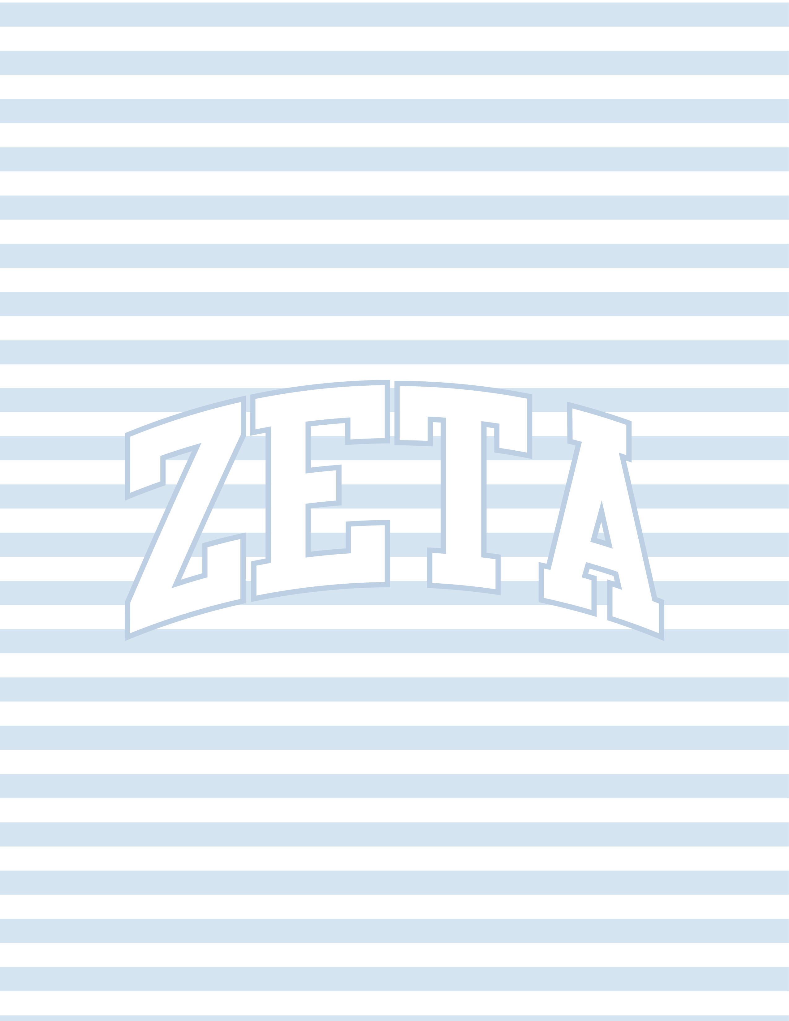Stripes Michigan State — Zeta Tau Alpha design inspiration