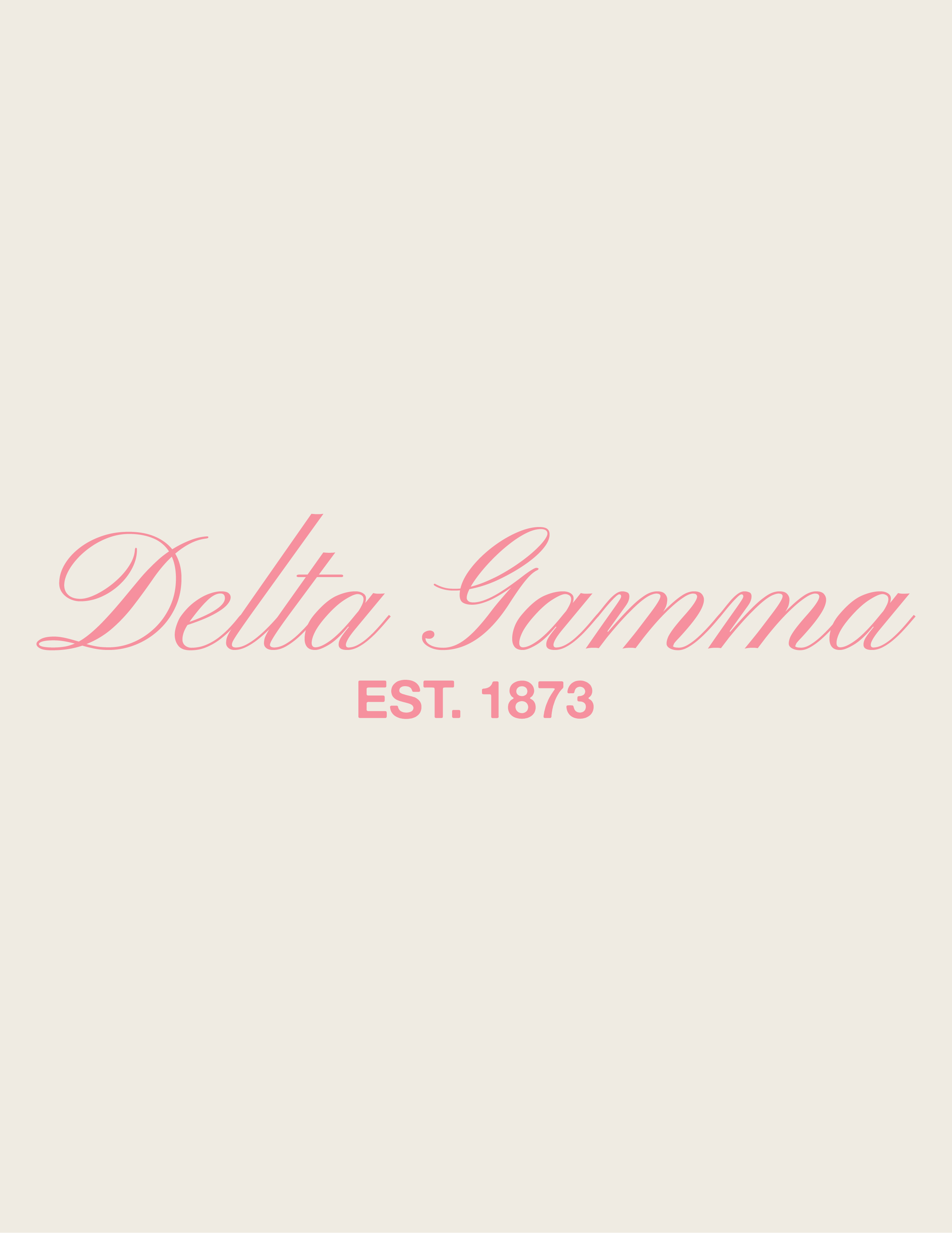 Michigan State DG Lace tank Design Cream — Delta Gamma design inspiration