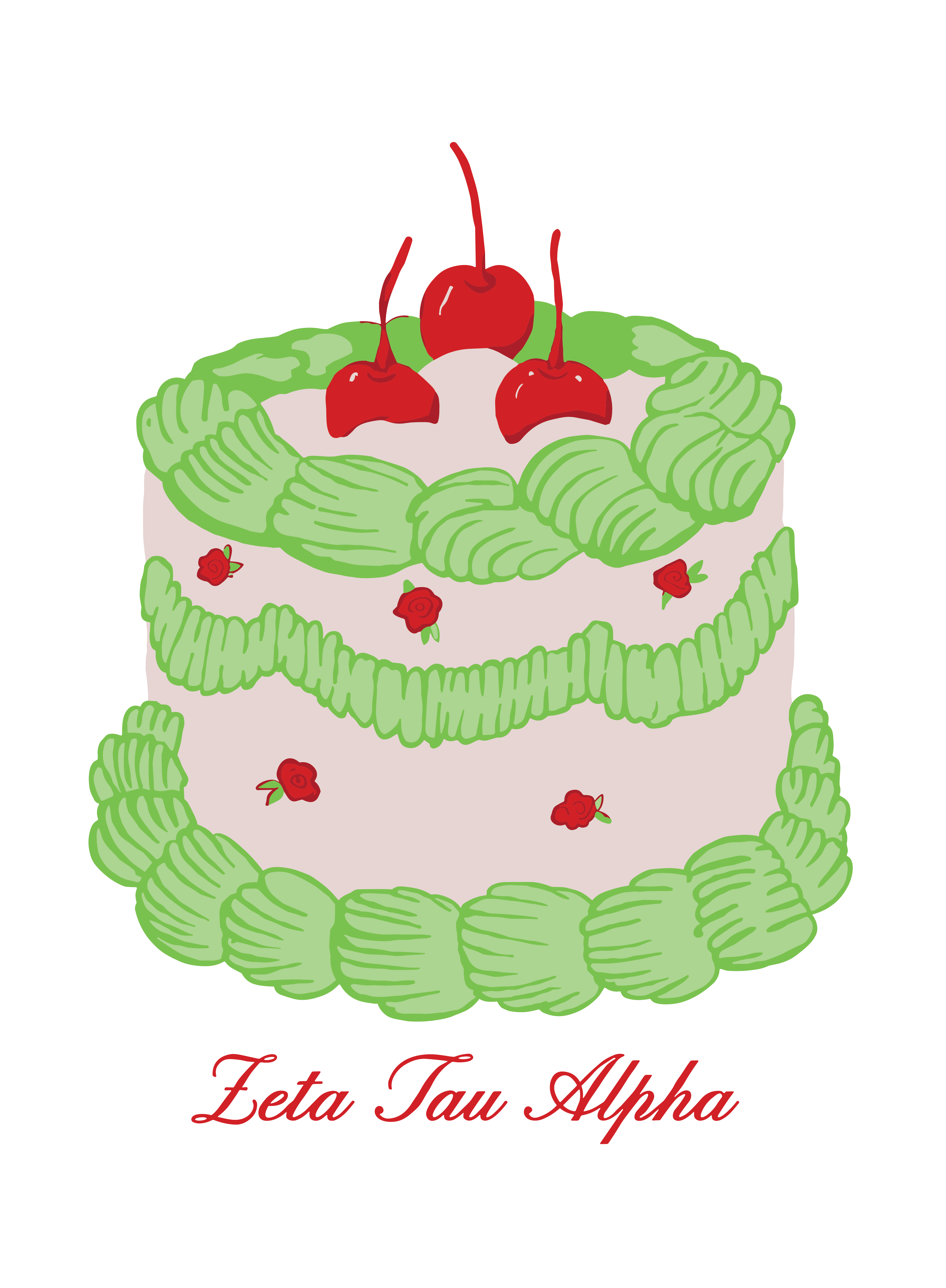 Spade ZTA Kutztown — Zeta Tau Alpha design inspiration