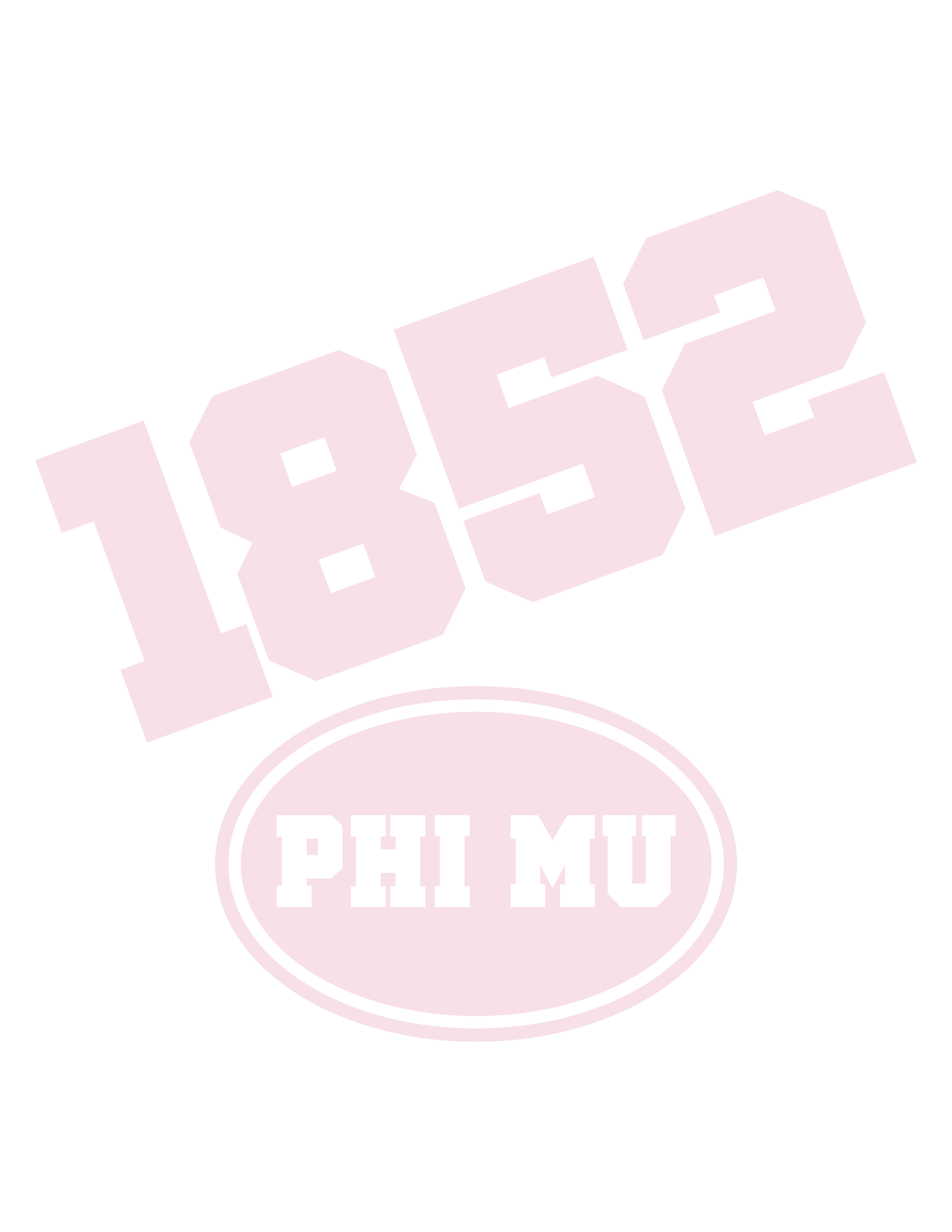 High Point Phi Mu Founding Year Design Skort White — Phi Mu design inspiration