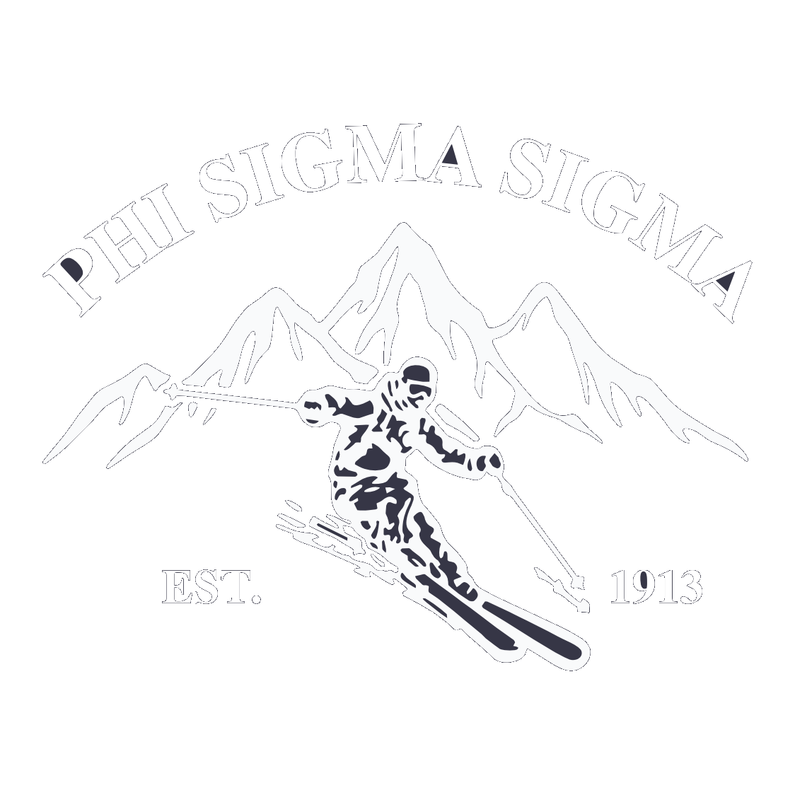 Ski San Francisco State University — Phi Sigma Sigma design inspiration