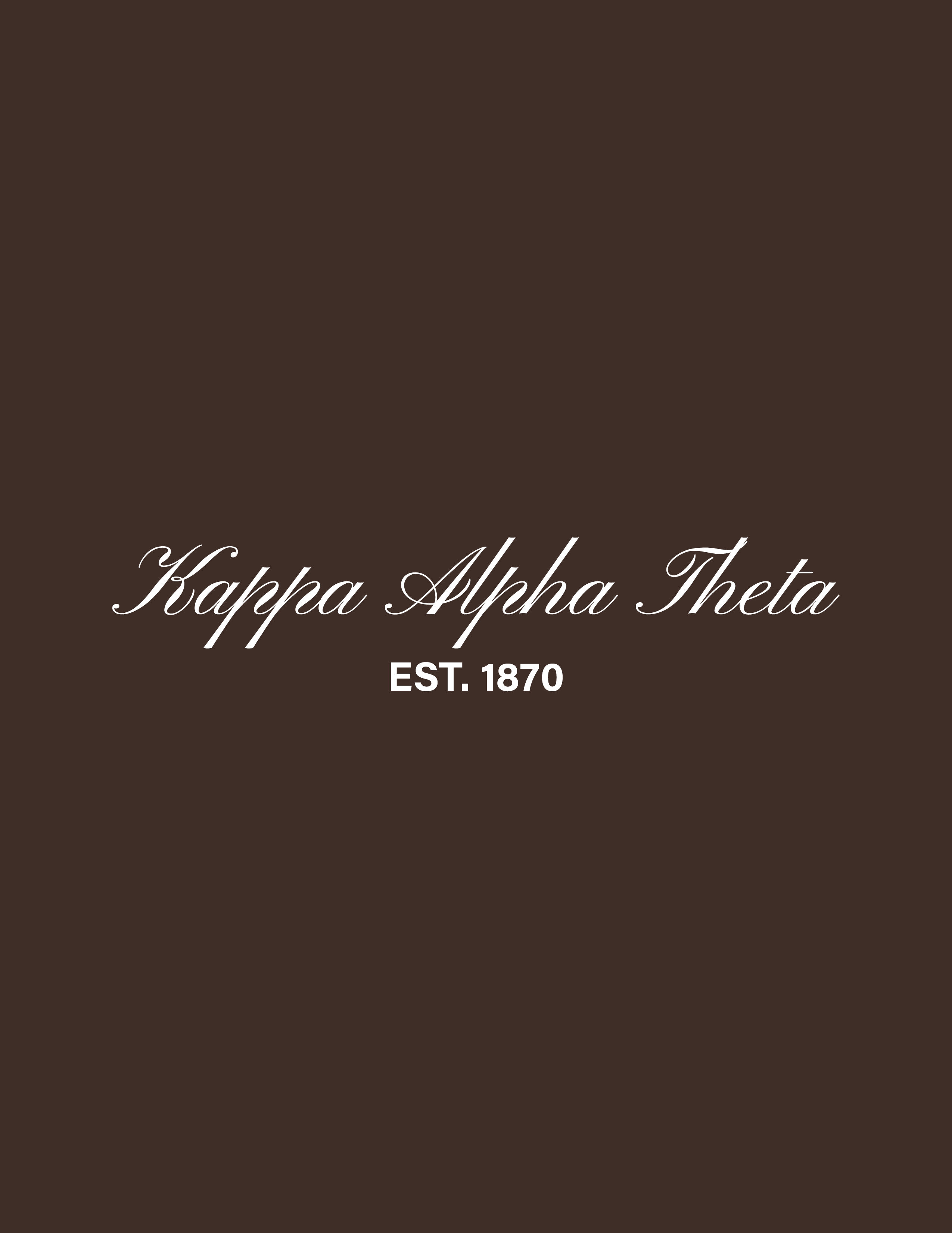 Recruitment Case Western Reserve University — Kappa Alpha Theta design inspiration for recruitment