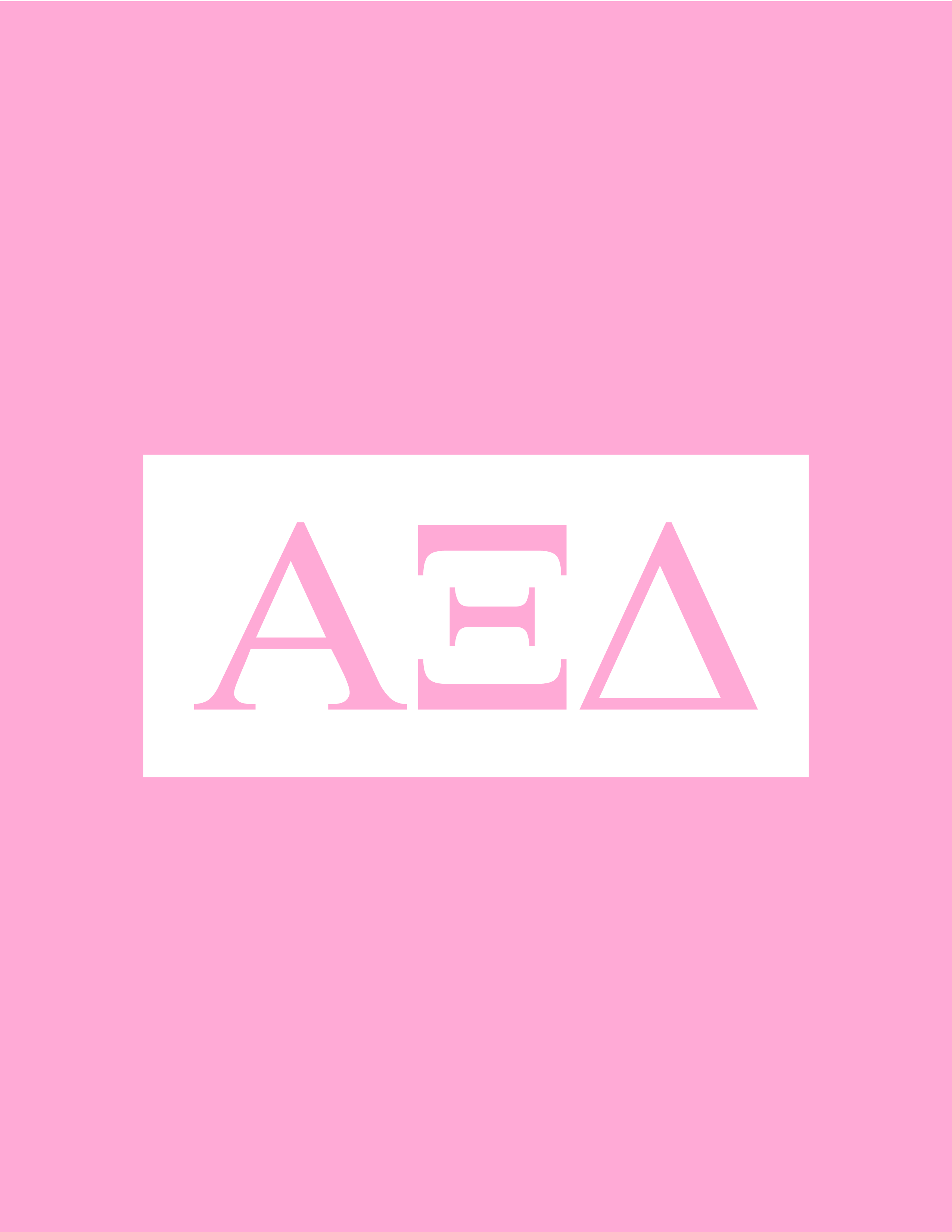 Iowa AXID Stripe Set Design Pink — Alpha Xi Delta design inspiration
