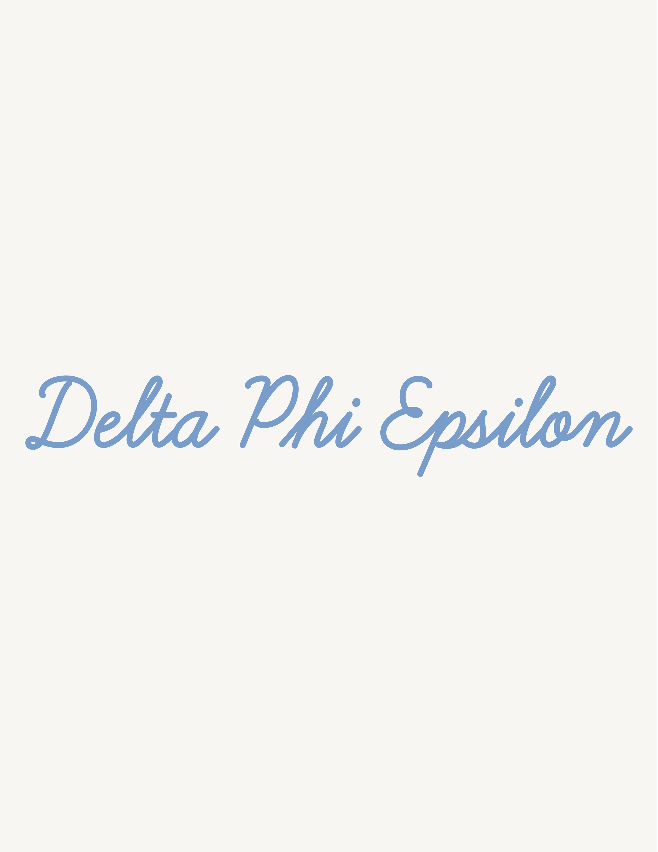 Monmouth DPHIE Stripe Set Design Shorts — Delta Phi Epsilon design inspiration