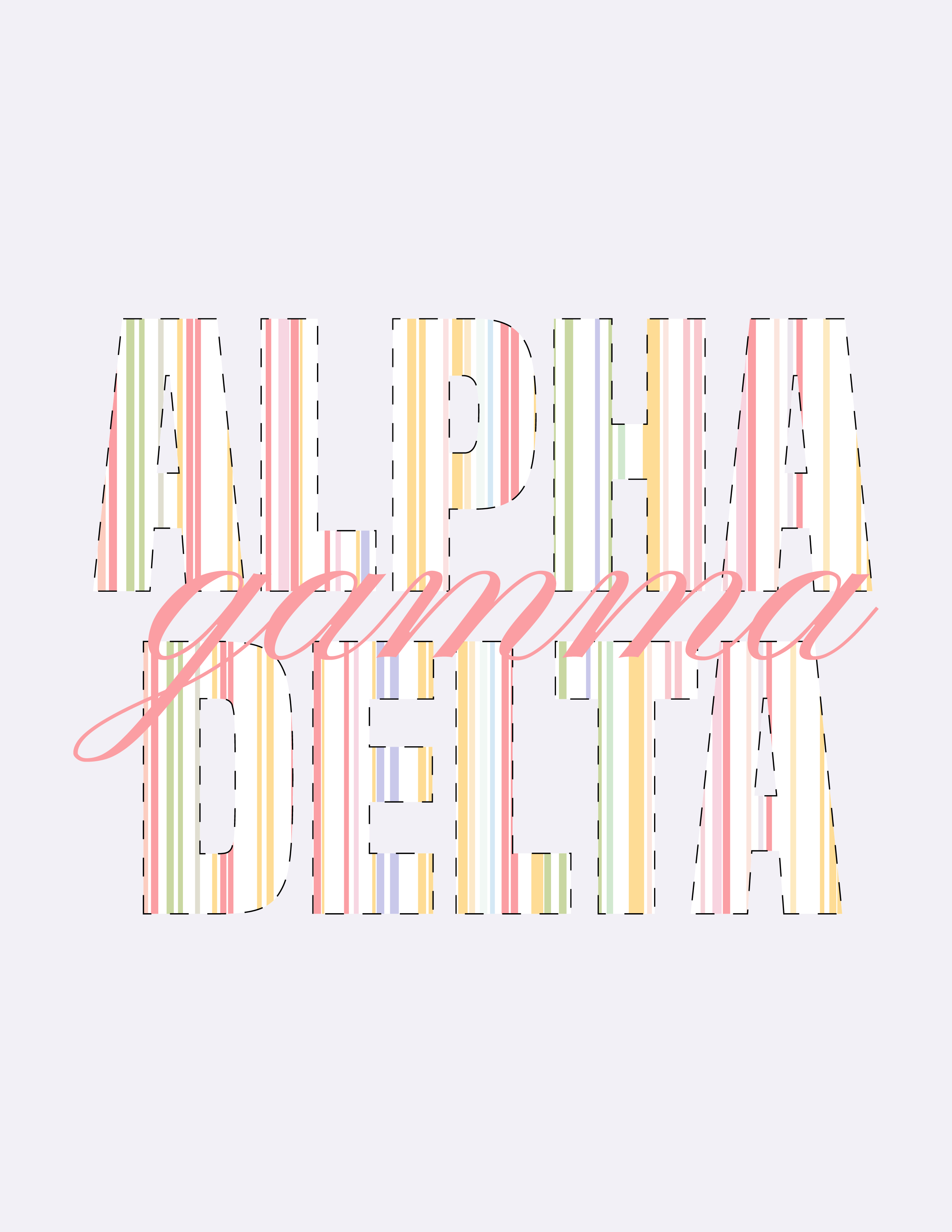 AGD Patchwork CSU Chico — Alpha Gamma Delta design inspiration