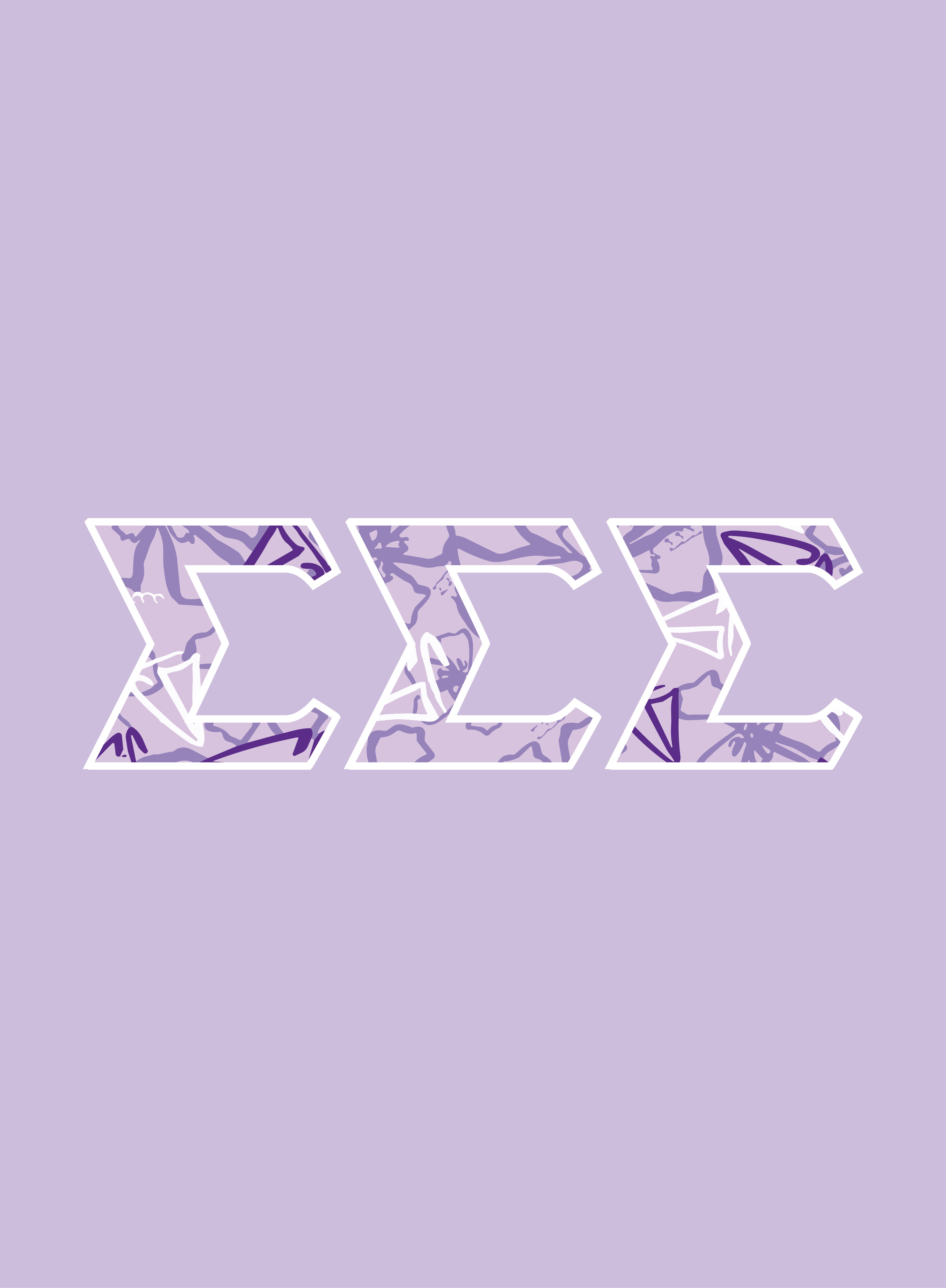 Bentley Tri Sigma Pattern Letters REV 1 Front — Sigma Sigma Sigma design inspiration